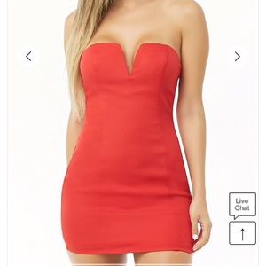 Forever 21 red mini dress